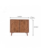 Duet Curve Sideboard