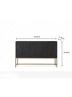 Noir Maze Sideboard