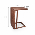 Sofaire C-Shaped Side-End Table
