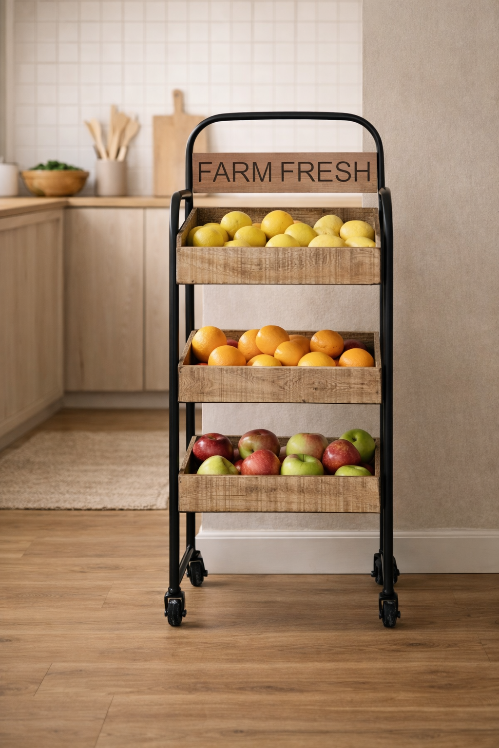 Country Loom Basket Tower